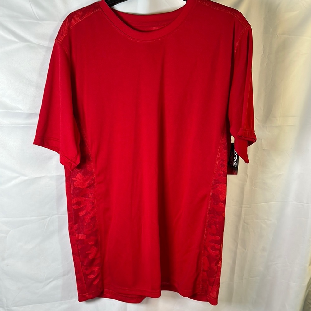 ( NO FOR SALE )Red Athletic Men's‎ Shirt
